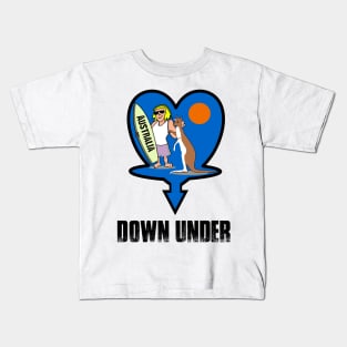 Down under Kids T-Shirt